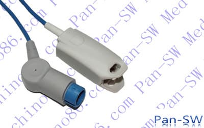 HP Philips adult clip spo2 sensor -12 pins-
